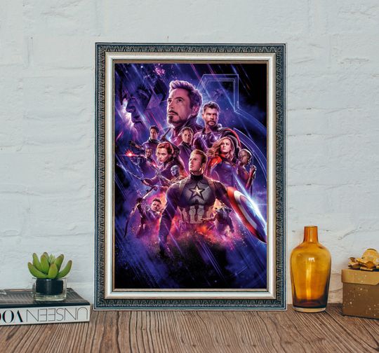 Avengers Endgame Movie Canvas Poster