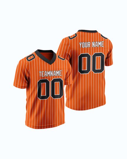Discover Custom American Football Rugby Jersey Personalized Name \ Number Stitched Embroidery or Heat Press Breathable Mesh for Game Team and Events