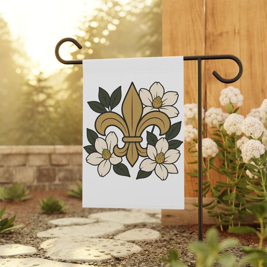 Discover New Orleans Football Team Saints Garden Flag, Sports Fan Garden Flag Game Day Flag