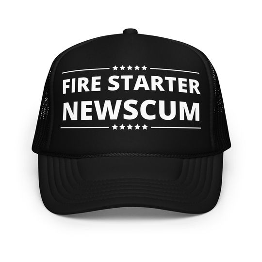 California Fire Department Embroidered Foam Trucker Hat