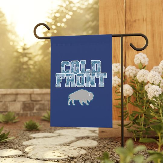 Discover Buffalo Football Garden Flag, Game Time Football Decor, Buffalo Winters, Winter Football, Sports Fan Gift