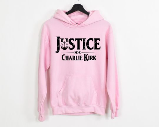 Discover Justice for Charlie Kirk Hoodie, Prayers Up for Charlie, Human Rights Hoodie, Activist Hoodie, Political Shirt, Justice Shirt