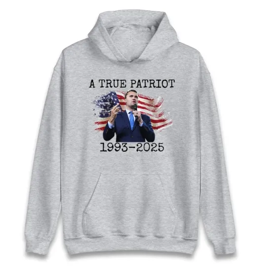Discover Charlie Kirk T Shirt, A True Patriot Charlie Kirk Jumper, Tribute To Charlie4