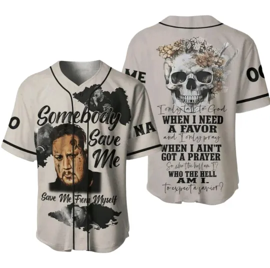 Discover Jelly Roll Tour Baseball Jersey, Personalized Music Shirt