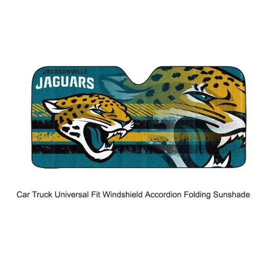 football Jacksonville Jaguars Car Sun Shade