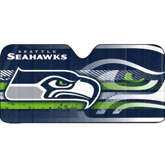 Fanmats Team Promark football Seattle Seahawks Car Sun Shade