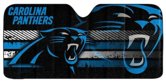 Carolina Panthers Auto Sun Shade