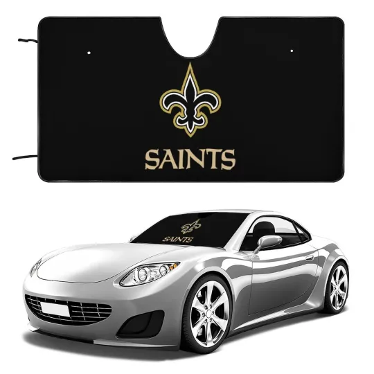 New Orleans Saints Car Windshield Sunshade Car Accessories Sunshade Heatproof