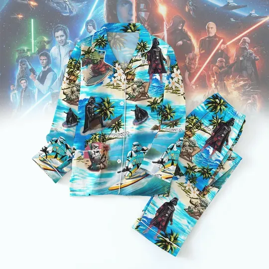 Discover Star Wars Pajamas Set, Darth Vader, Stormtrooper Summer Holiday Pajamas, Disney Trip Women Pajamas, Star Wars Fan Gift