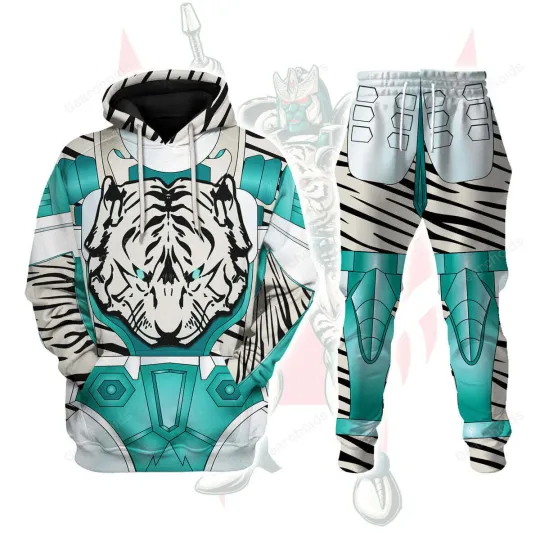 Transformers Tigatron Beast Wars Hoodie Jogger Set Costume Cosplay