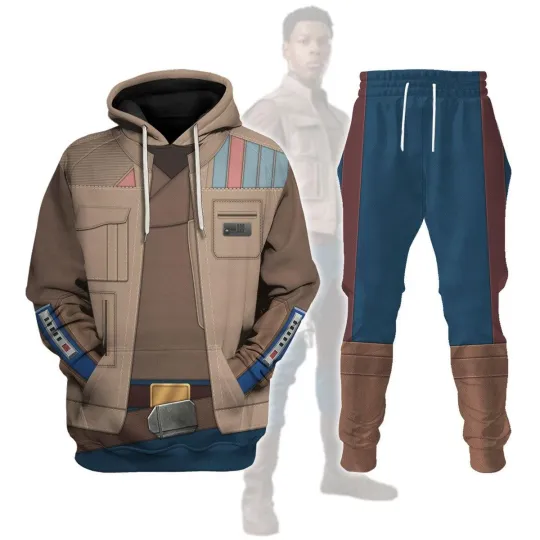 Discover Finn Costume Hoodie Sweatshirt Sweatpants Tracksuit Costume Cosplay