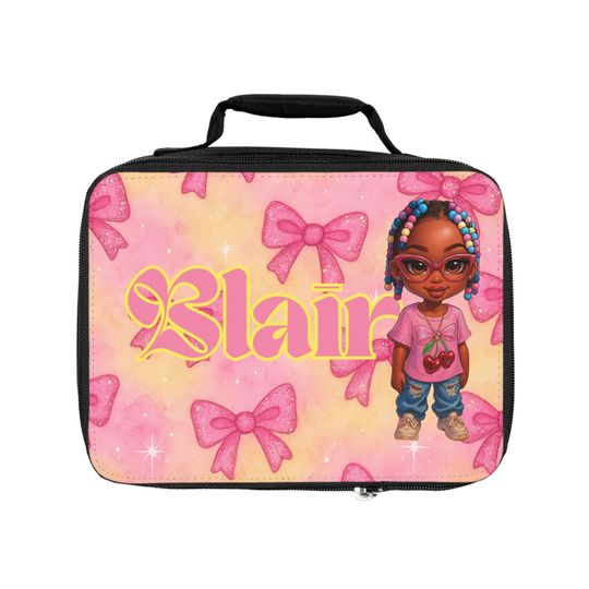 Discover Custom Cartoon Lunch Bag, Gift for Kids, Back to School Snack Bag for Girls