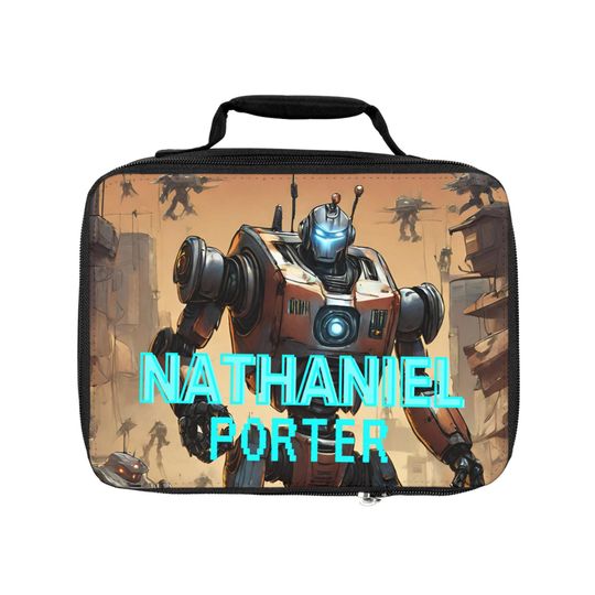 Discover Robot Lunch Bag, Gift for Kids