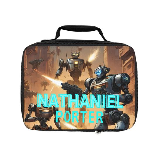 Discover Robot Lunch Bag, Gift for Kids