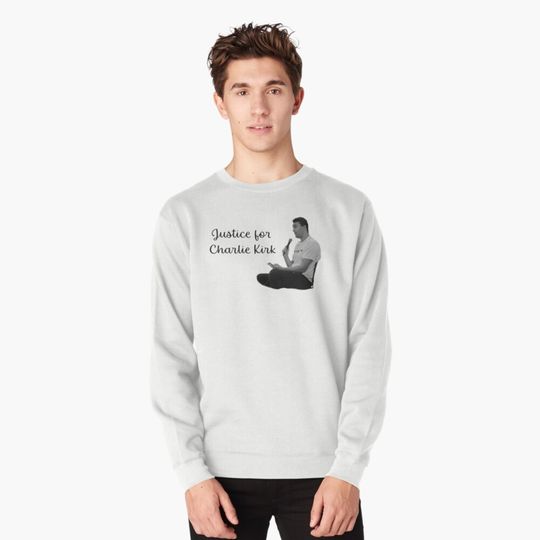 Discover Justice for charlie Kirk - charlie kirk  Pullover Sweatshirt