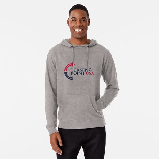 Turning Point USA Charlie Kirk  Lightweight Hoodie