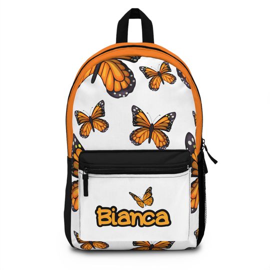 Discover Personalized Butterfly Bookbag for Girls, Back to School Bookbag for Girls
