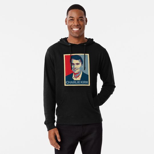 Charlie Kirk Lightweight Hoodie