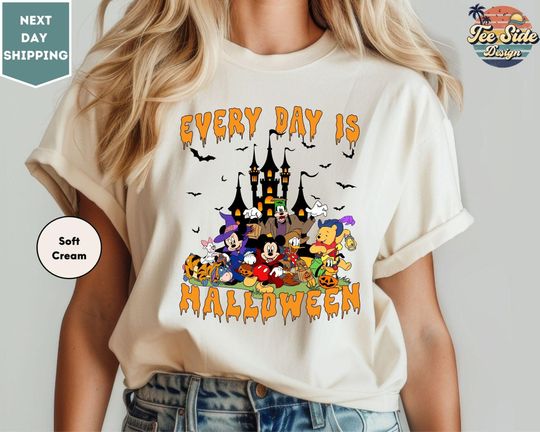 Everyday Is Halloween Shirt, Disney Halloween T-shirt, Halloween Pumpkin Shirt, Disneyland Shirt, Disney Spooky Shirt