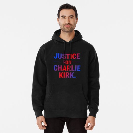 Discover Charlie Kirk Pullover Hoodie