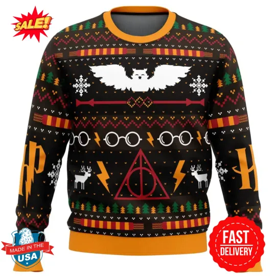 The Sweater That Lived Harry Potter Ugly Christmas Sweater