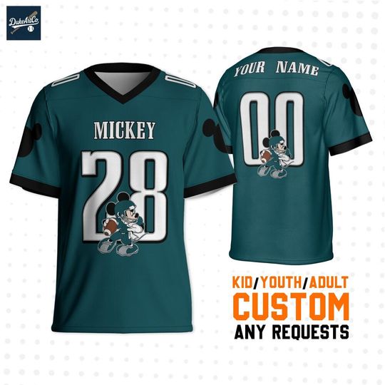 Personalize Disney Mickey Mouse Green, Custom Shirt For Adult Kid, Disneyland Matching Outfit For Fan, Birthday Gift for Kid