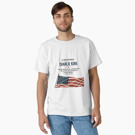 Discover Charlie Kirk Classic T-Shirt