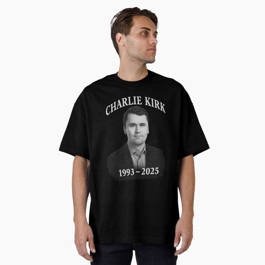 Charlie Kirk Oversized T-Shirt