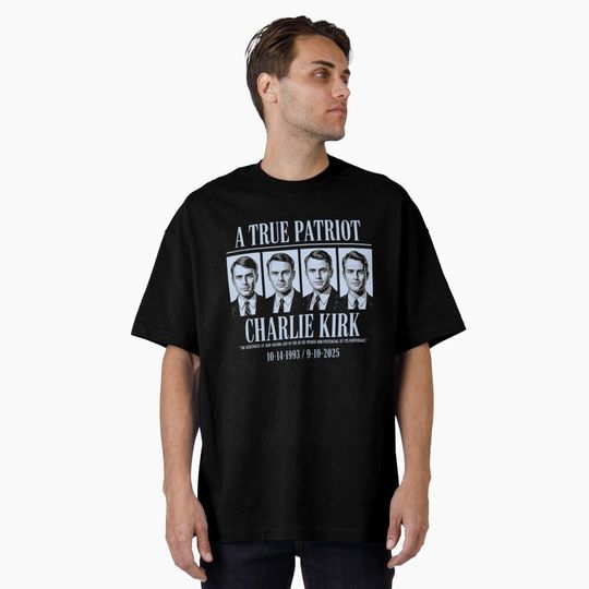 Discover Charlie Kirk Oversized T-Shirt