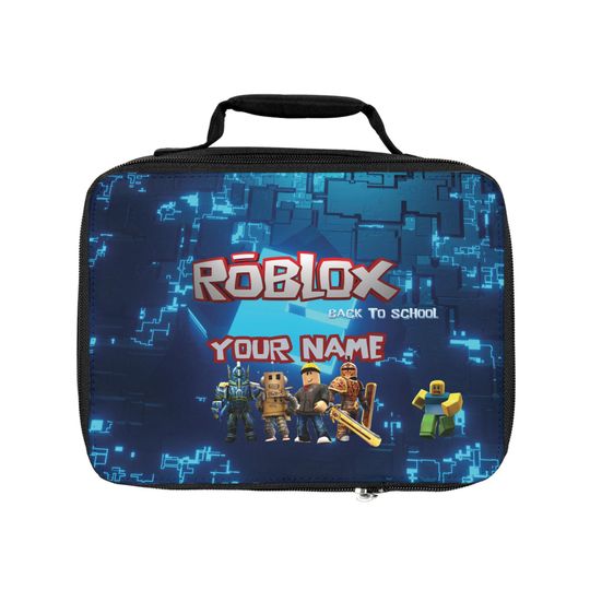 Roblox Lunch Bag,, Gift for Gamers, Back to School