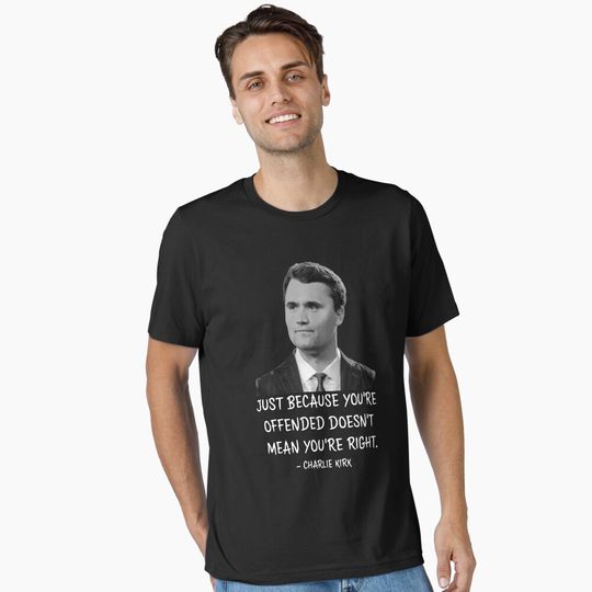Discover Charlie Kirk Famous Quote Vintage Essential T-Shirt