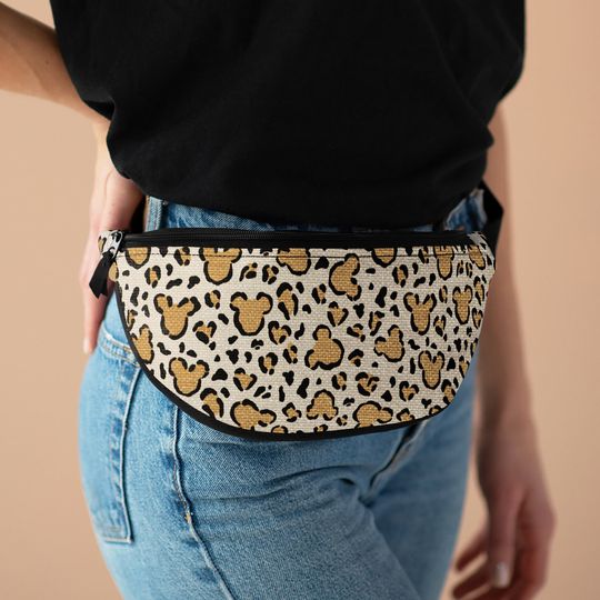 Cheetah Mickey Fanny Pack