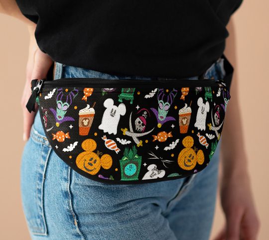 Mickey Pumpkin Halloween Fanny Pack