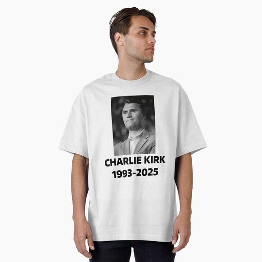 Discover Charlie Kirk Oversized T-Shirt
