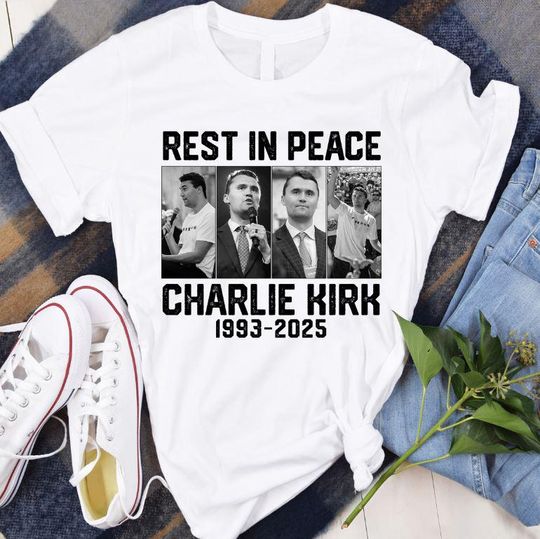 Discover A True Patriot Charlie Kirk Tribute Shirt, Pray for Charlie Kirk Shirt, Charlie Kirk Rest In Peace Shirt, Charlie Kirk Memorial Shirt