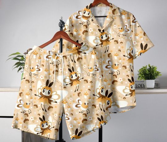 Discover Ribombee Hawaiian Shirt and Shorts Set