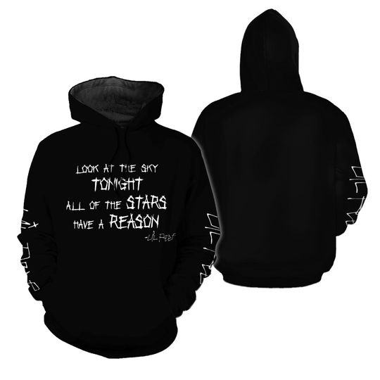 Lil Peep Look at the Sky Tonight Hoodie Unisex