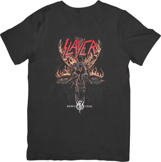 Discover Slayer Music Unisex T-Shirt Black