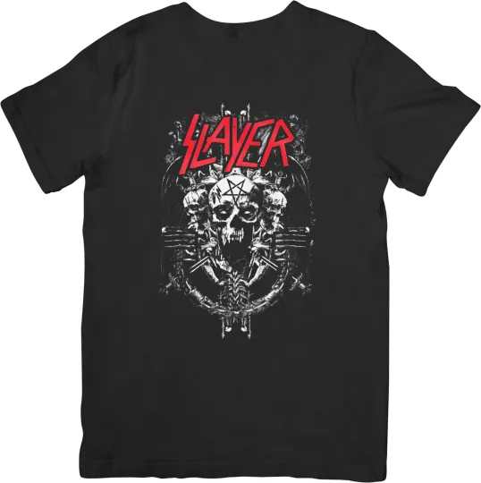 Discover Slayer Music Unisex T-Shirt Black