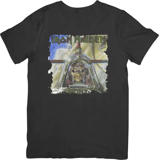 Discover Iron Maiden 5 Music Unisex T-Shirt Black