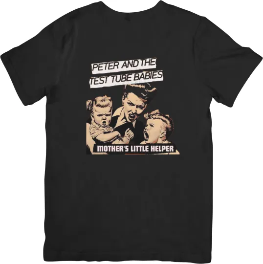 Discover Peter and the Test Tube Baby Music T-Shirt Men & Women  Black