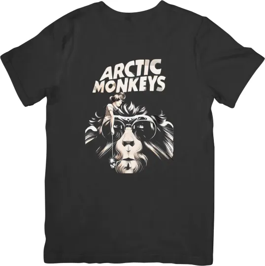 Discover Artic Monkeys Music Unisex T-Shirt Black