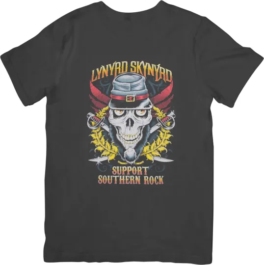Discover Lynyrd Skynyrd Unisex T-Shirt Black