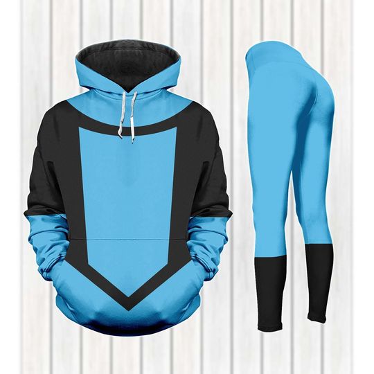 Invincible Mark Grayson 3D Cosplay Hoodies, Invincible Women Leggings, Superhero Comic Book Halloween Costume, Blue Invincible Fan Tee