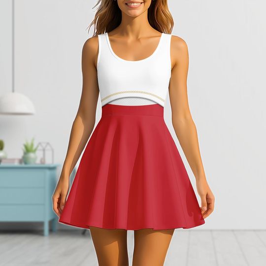 Discover Disney Daywalker Nova Cosplay Skater Dress, Zombies 4 Women Dress, Disney Zombies Costume Gift, Zombies Nova Skater Dress, Gift For Her