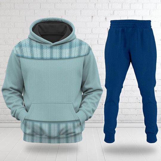 Sadness Inside Out 3D T-Shirt, Inside Out 2 All Over Print Hoodie, Sadness Costume T-Shirt, Sadness Cosplay Costume, Inside Out T-Shirt Gift