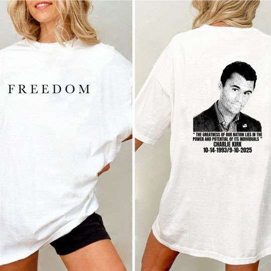 Charlie Kirk Freedom, Freedom Justice For Charlie Kirk