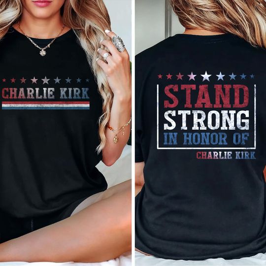 2 Sides A True Patriot Charlie Kirk, Charlie Kirk R.I.P