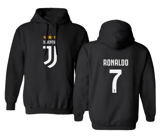 Soccer Shirt #7 Ronaldo CR7 Cristiano Juventus Men's Hooded