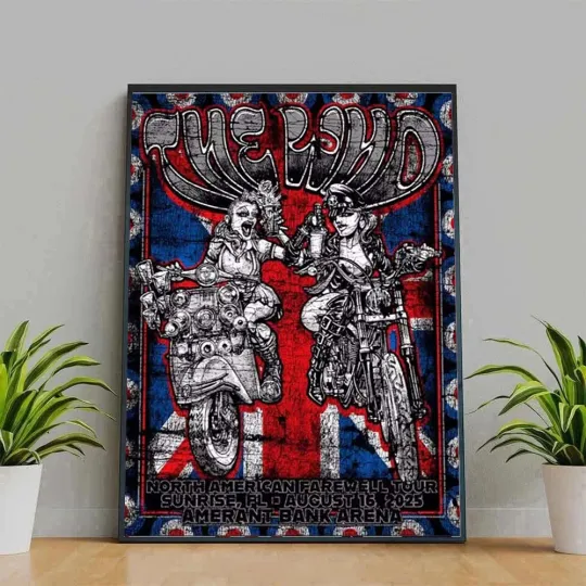 The Who The Song Is Over Final North American Tour Florida 2025 Poster